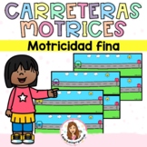 Trazos carreteras. Motricidad fina / Tracing Roads. Fine motor.