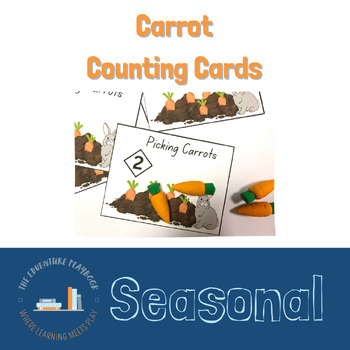 Preview of Carrot Counting Cards