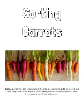 Preview of Carrot sorting and other activities