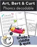 Grade 1 Cars & Airplanes Decodable Reader Bossy R-Controll