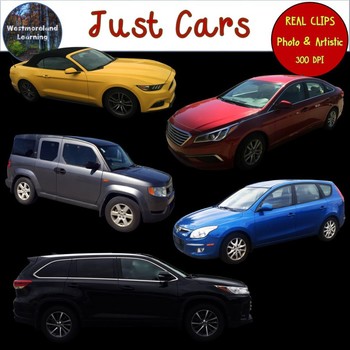 Preview of Cars Clip Art Photo & Artistic Digital Stickers