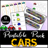 Cars !! Colorful Printable Pack