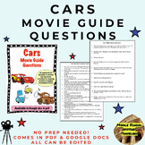 Cars Movie Guide Questions