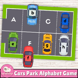 Cars Park Alphabet Game |Parking Alphabet Printable Activi