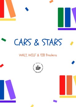 for example exams WILF, WALT, and  Posters Reading TIB Stars Strategy Cars