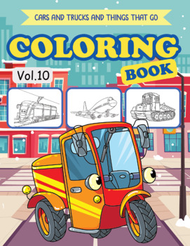 Cars and Trucks and Transportation Preschool coloring pages Printable ...