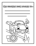 Cars coloring book for kids