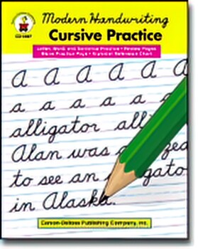 Carson Dellosa Traditional Handwriting: Cursive Practice, Grades 2 - 5 ...
