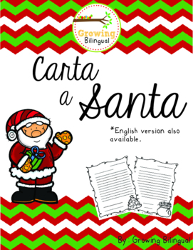Preview of Carta a Santa
