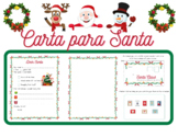Carta para Santa (modelo para imprimir) - Spanish version