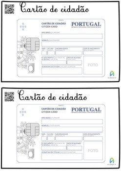 Preview of Cartão de Cidadão [para meninos e meninas de todas as idades]