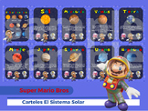 Carteles Sistema Solar - Solar System Spanish Posters - Su