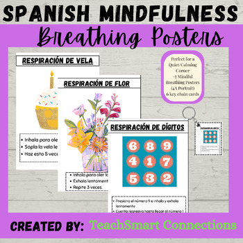 Preview of Carteles de Respiración Consciente/Mindful Breathing Posters