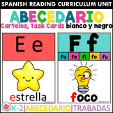 Carteles del Abecedario | Alfabeto Estrellita Task Cards a