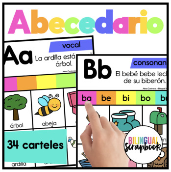 Preview of Carteles del Abecedario Spanish Alphabet Posters Regreso a Clases