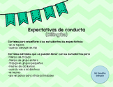 Expectativas del salón (Bilingüe y Editable) / Bilingual E