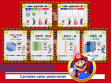 Carteles valor posicional - place value Spanish posters - 