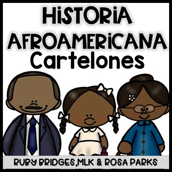 Preview of Cartelones de la Historia Afroamericana | Spanish Black Month History Posters