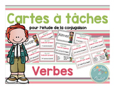 Cartes à tâches : Les verbes (à imprimer-printable)