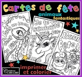 Cartes de fête - Animaux fantastiques