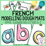 Cartes de pâte à modeler - l'alphabet (FRENCH alphabet mod