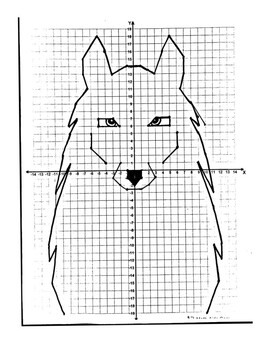 Cartesian Art--Wolf PDF by Christine Fritzen | Teachers Pay Teachers