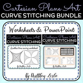 Preview of Cartesian Plane Art - Curve Stitching Edition Bundle