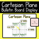 Cartesian Plane Bulletin Board Wall Display