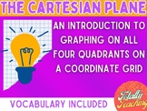 Cartesian Plane and Coordinate Graphing (Quadrants I-IV)