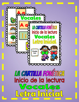 Fantástica cartilla de lectura vocales ideal para repasar + 70 páginas