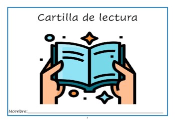 Cartilla lectura en español con actividades. by ErikaSpanish