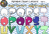 Cartoon Alphabet Clipart Letters (Part 2)