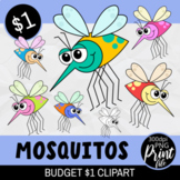 Cartoon Mosquitos - Budget Dollar Clipart Set