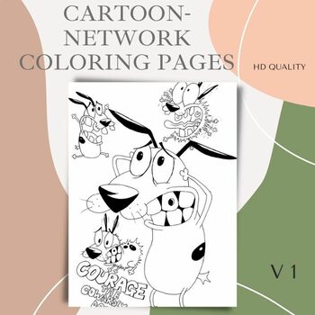 cartoon network characters coloring pages