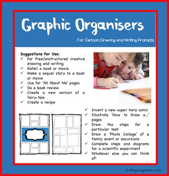 Preview of Free Cartoon Templates/Graphic Organisers