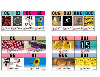 Cartulinas del Abecedario en Español (Spanish Alphabet Posters) – Set of 9