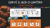 Carve a Jack-O-Lantern-Visual Schedule-Halloween