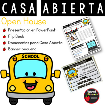 Preview of Casa Abierta | Motivo Guagua Escolar