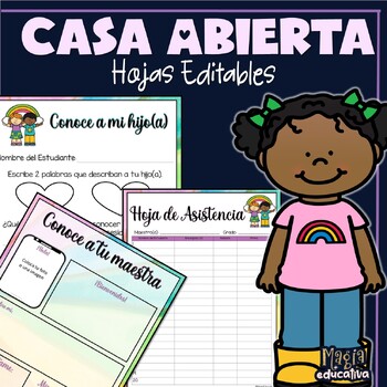 Preview of Casa Abierta | Open House | Back to School SPANISH