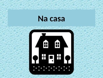 Preview of Casa (House in Portuguese) Google Slides Distance Learning