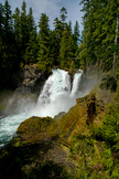 Cascade Mountains waterfall best stock image