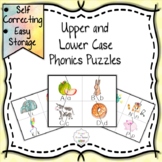 Case Matching and phonics puzzles- Self Correcting