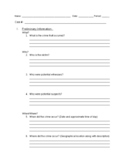 Case Study Analysis Template