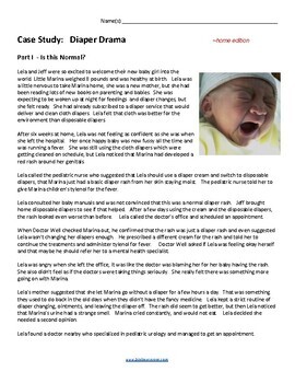 case study diaper drama answer key