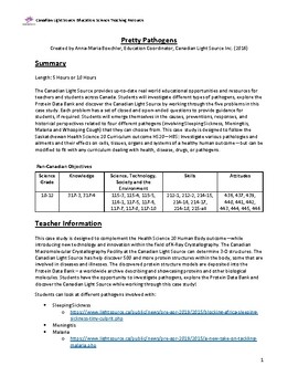Preview of Case Study Investigating Pathogens Canada Grade 10-12 Health Science , Biology