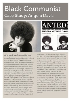Preview of Case Study Notes: Angela Davis
