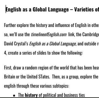 case study about learning english language