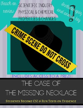Preview of Case of the Missing Necklace Lab