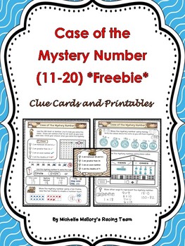 Preview of Case of the Mystery Number (11 through 20) *Freebie Number 18