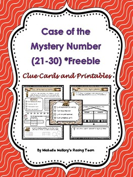 Preview of Case of the Mystery Number (21-30) *Freebie Number 21